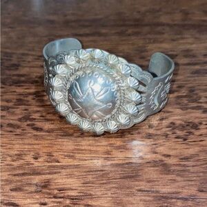 Silver Navajo Women's Cuff Bracelet